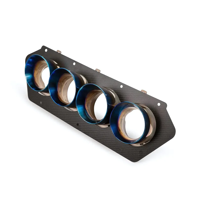 Fabspeed Chevrolet Corvette C8 Z06 Titanium Quad Tips (2023+)