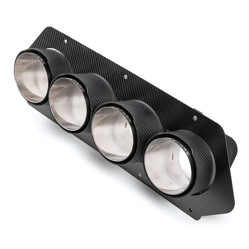 Fabspeed Chevrolet Corvette C8 ZR1 Carbon Fiber Quad Tips (2025+)