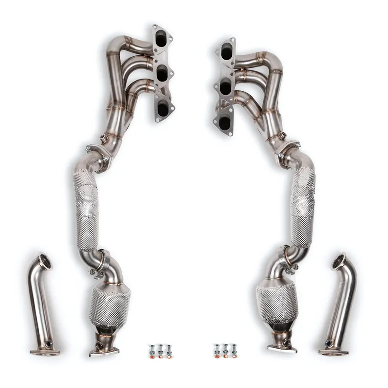 Fabspeed Porsche 718 GT4 RS RENNKRAFT® Long Tube Header System (2022+)