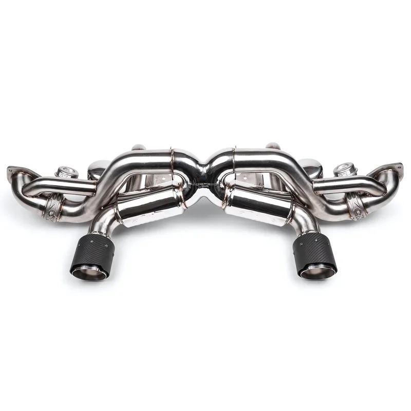 Fabspeed Porsche 718 GT4 RS Valvetronic X-Pipe Cat-Back Exhaust System (2022+)