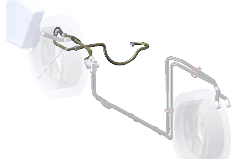 Fabspeed Porsche 911 Carrera 3.2 Factory/OEM Oil Line Upgrade Kit