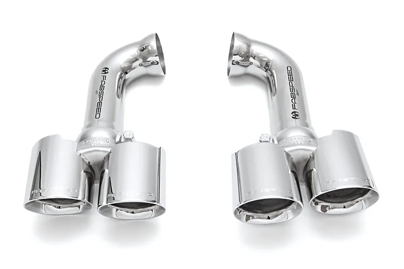 Fabspeed Porsche 958 V6 Deluxe Quad Tips (for PSE) (2011-2014)