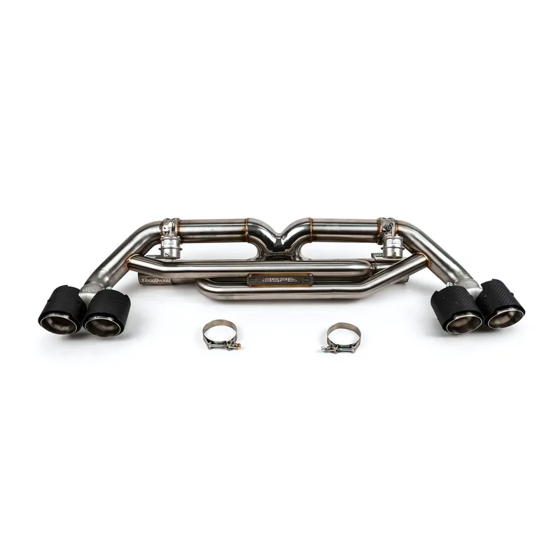 Fabspeed Porsche 991.2 Carrera Valvetronic Center Muffler Bypass X-Pipe (Non-PSE Only)