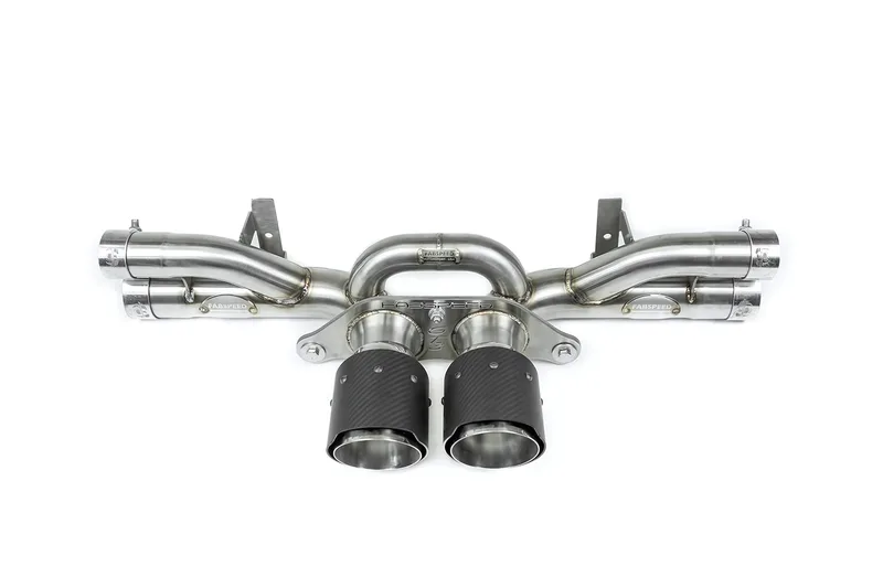Fabspeed Porsche 991.2 GT2 RS Center Muffler Bypass X-Pipe (2018+)