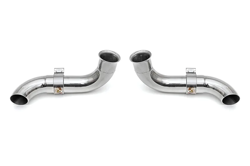 Fabspeed Porsche 996 GT3 Competition Muffler Outlets w/ Adjustable Turndowns