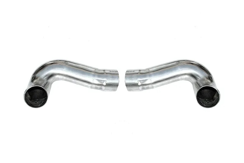 Fabspeed Porsche 997.2 Carrera Side Muffler Bypass Pipes (2009-2012)