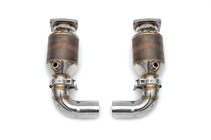 Fabspeed Porsche 997.2 GT2 RS HJS German Sport Catalytic Converters (2011)