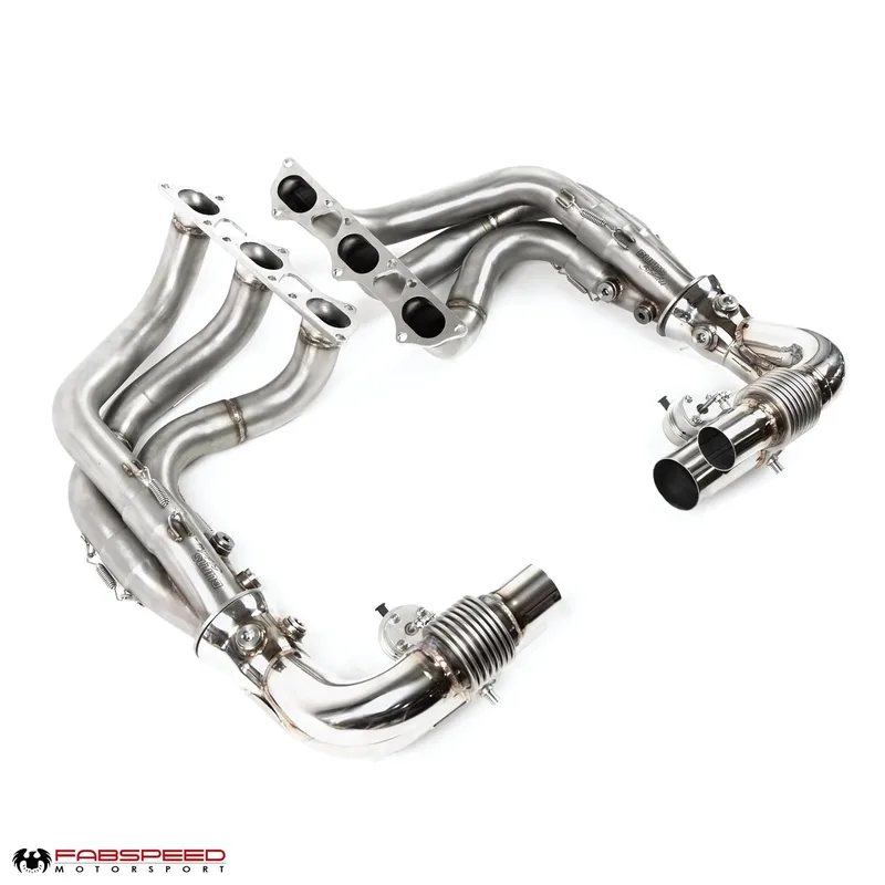 Fabspeed Porsche 997.2 GT3 / GT3 RS Long Tube Competition Race Header System (2010-2011)