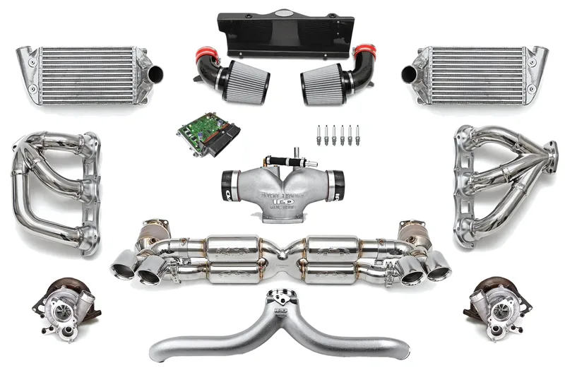 Fabspeed Porsche 997.2 Turbo FS-700 Supersport Turbo Package (2010-2012)