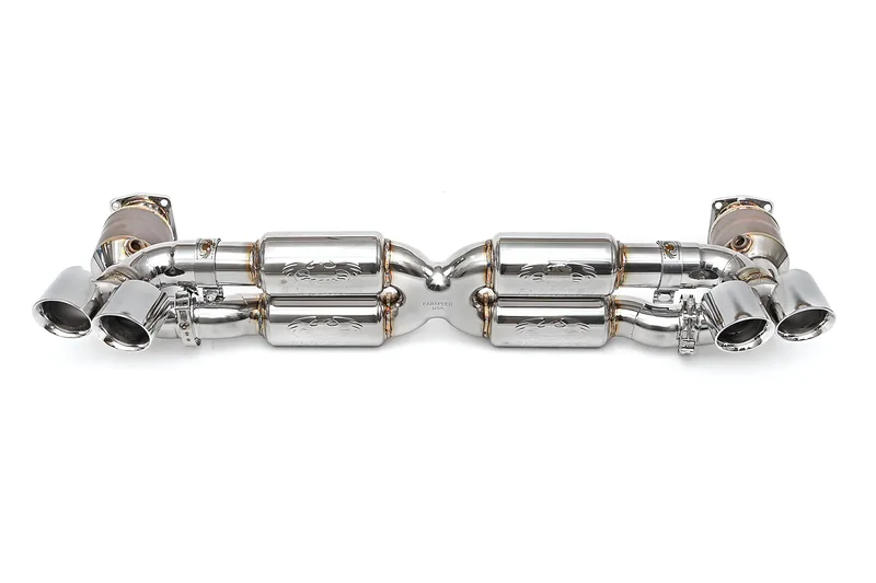 Fabspeed Porsche 997.2 Turbo / Turbo S Valvetronic Supersport X-Pipe Exhaust System (2010-2012)