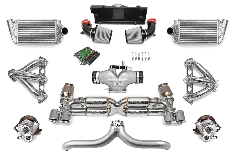 Fabspeed Porsche 997 Turbo FS-700 Supersport Turbo Package (2006-2009)