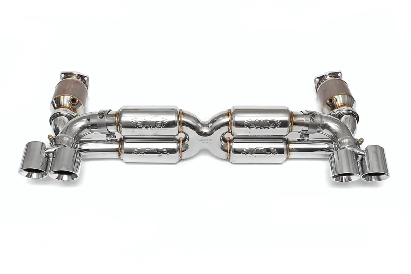 Fabspeed Porsche 997 Turbo Supersport 70mm X-Pipe Exhaust System (2006-2009)