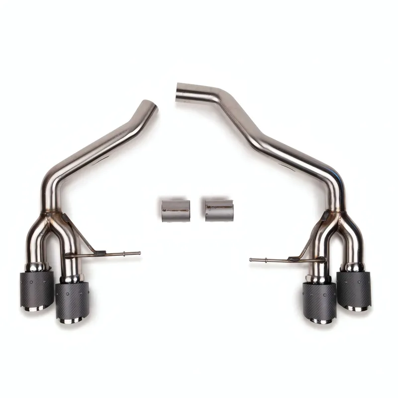 Fabspeed Porsche Macan S / GTS V6 Rear Slip-on Sport Exhaust (2019 - 2022+)