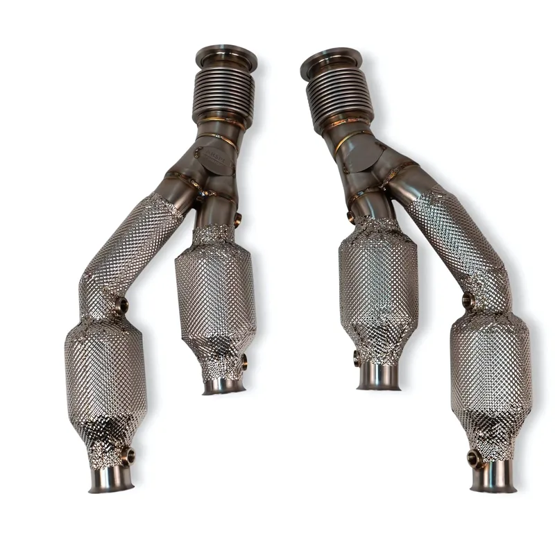 Fabspeed Revuelto GERMAN HJS Sport RACE CAT with Heat Shield